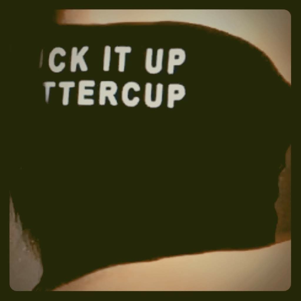 Fuck it up Buttercup printed Tube Top Small